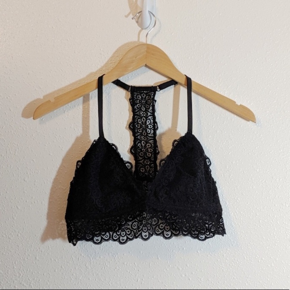 Aerie Boho Lace Racerback Bralette